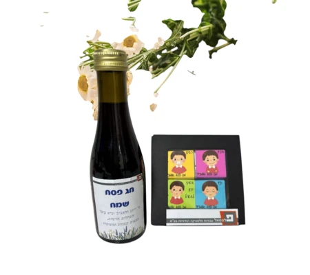 מארז יין ושוקולד